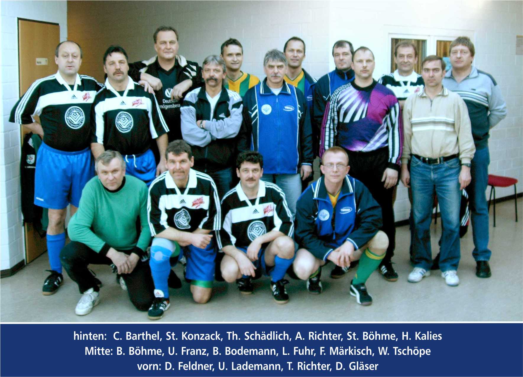 2004 - Oldstarteam und Altliga der Spielvereinigung