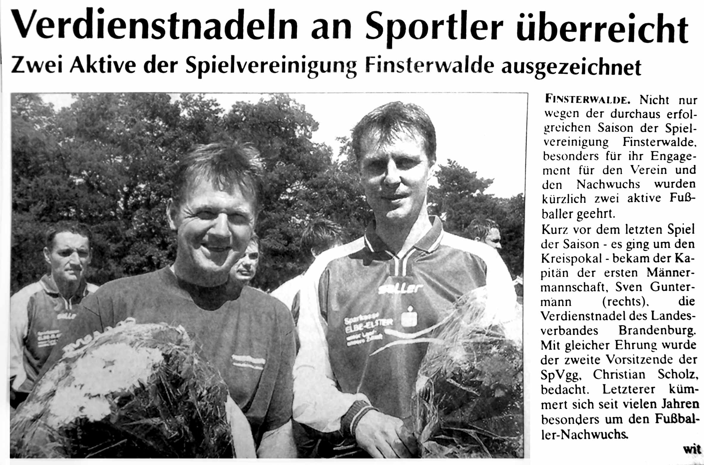 Auszeichnungen für Christian Scholz und Sven Guntermann