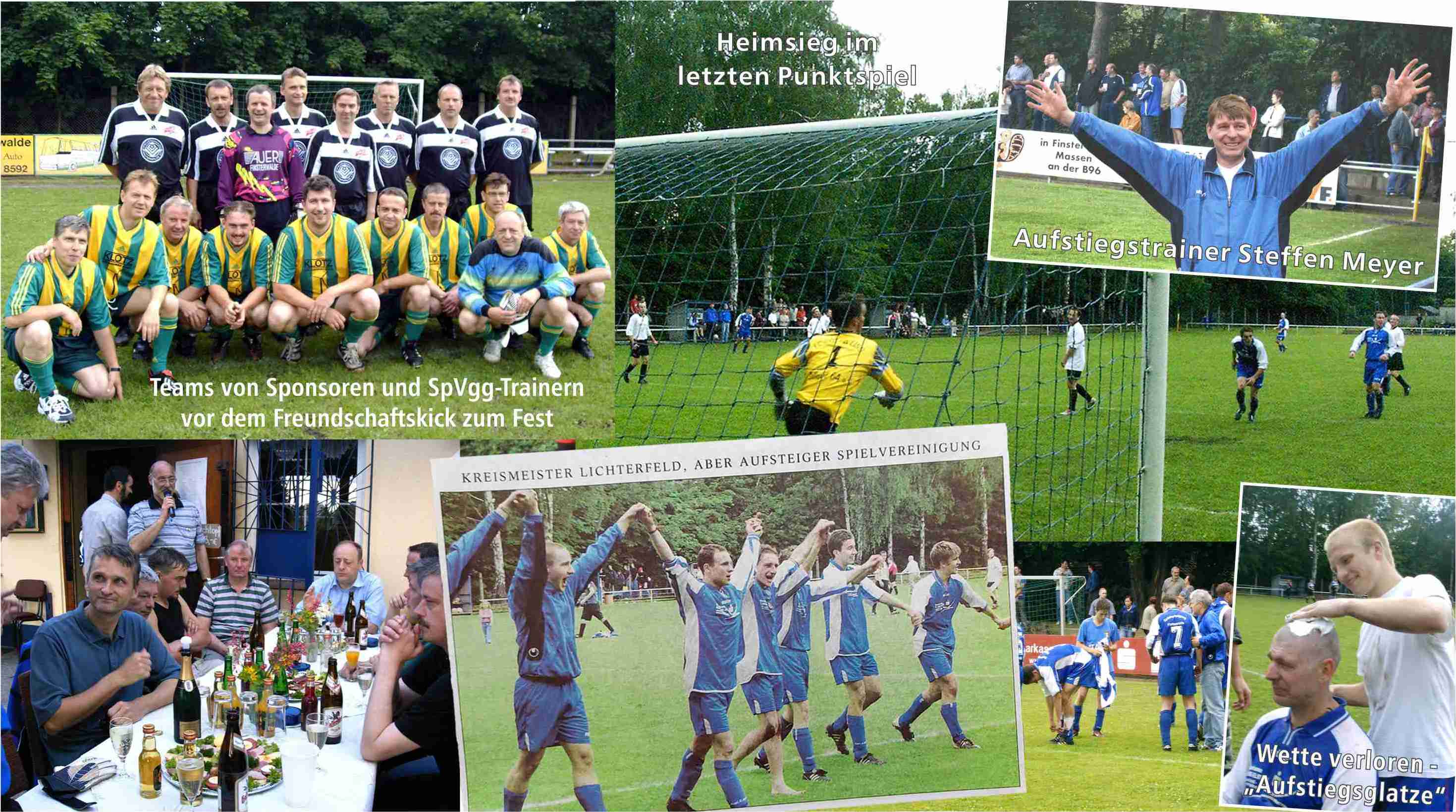 Sommerfest, letztes Männerpunktspiel und Aufstiegsparty