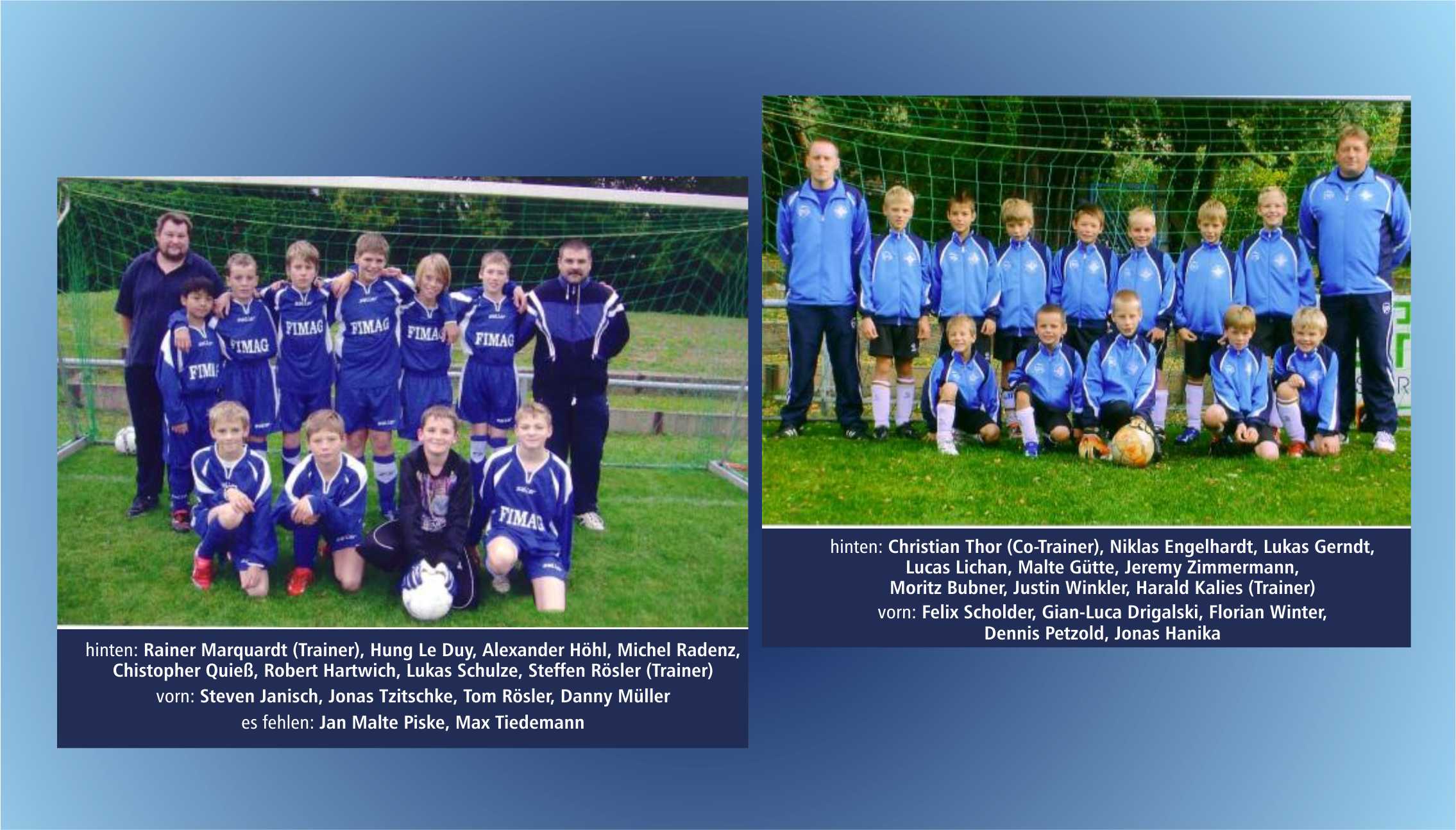 SpVgg-Kleinfeldteams der D und E