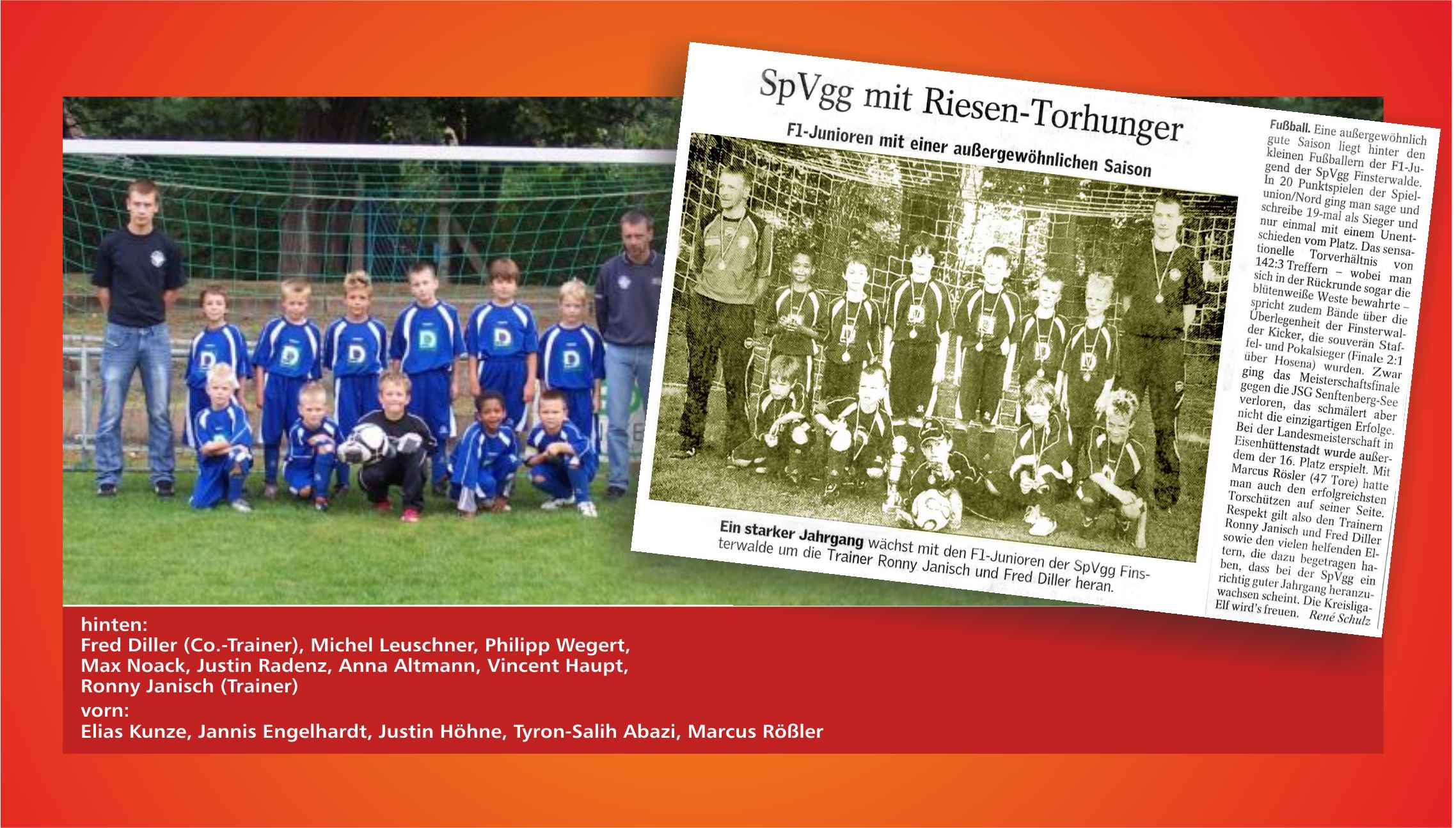 F1 - Staffelsieger und Pokalsieger