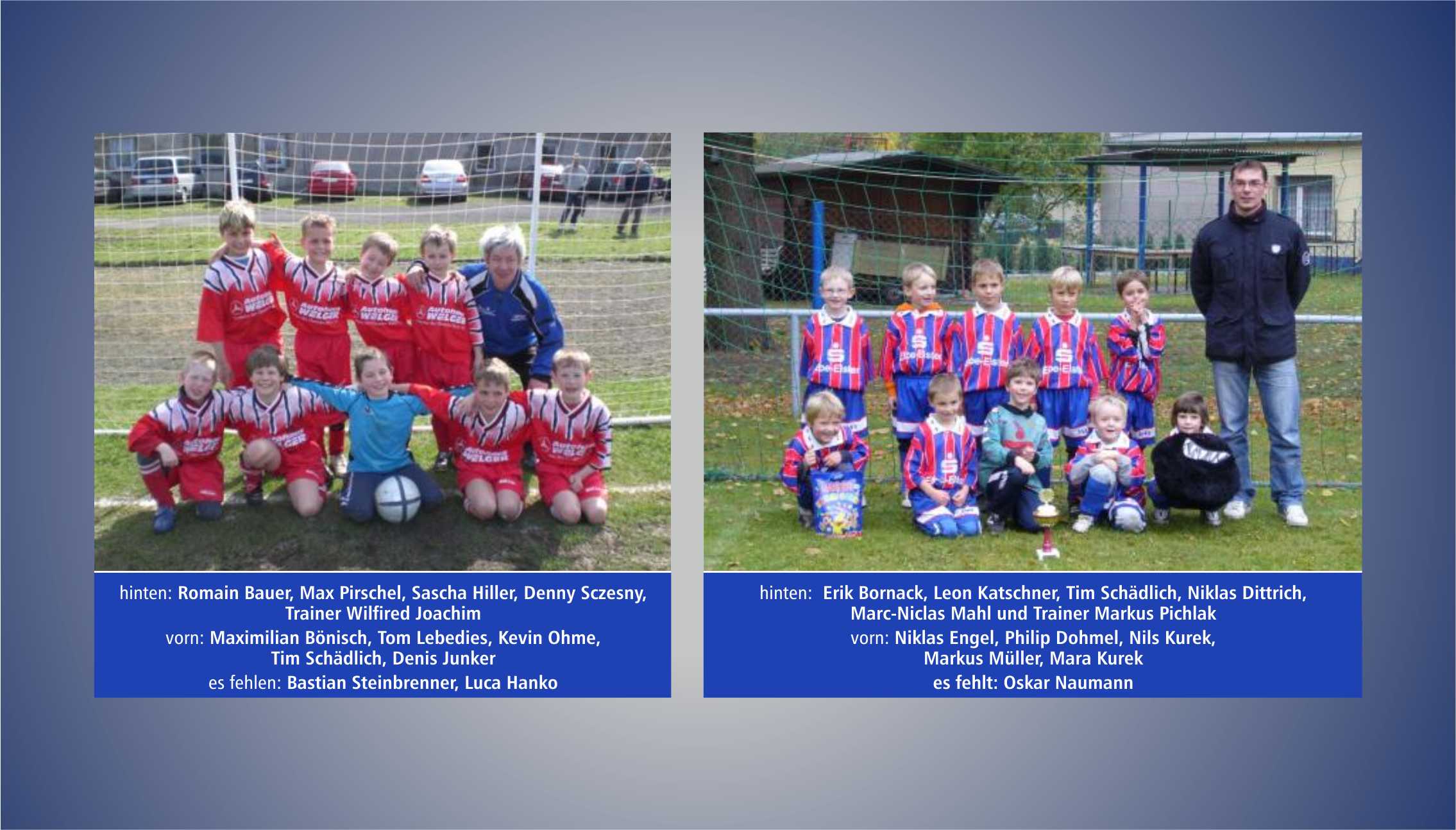 Fußball lernen bei den F2- bzw. G-Junioren