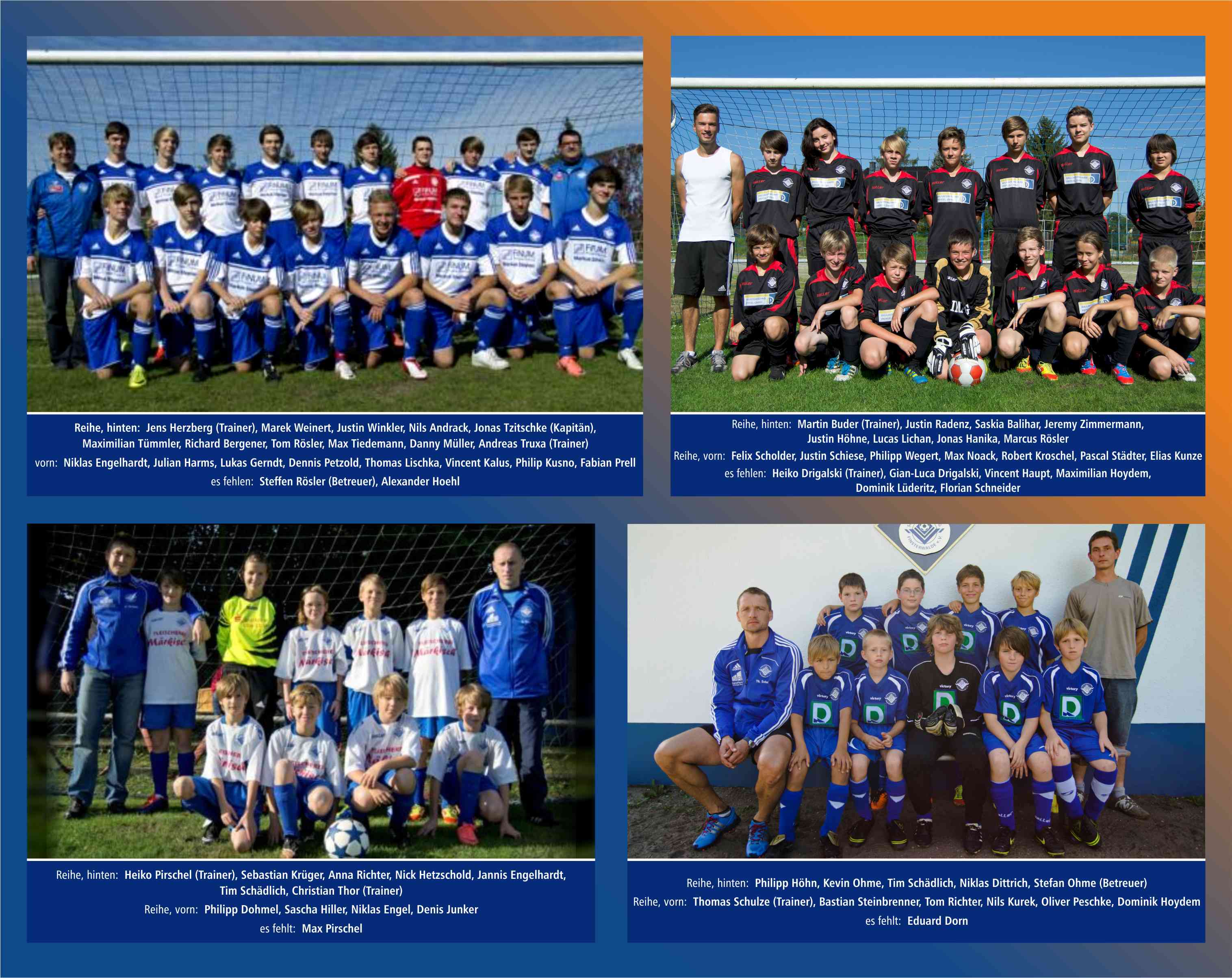 2012/13: C (o.l.)/B (o.r.)/D1 (u.l. /D2 (u.r.)