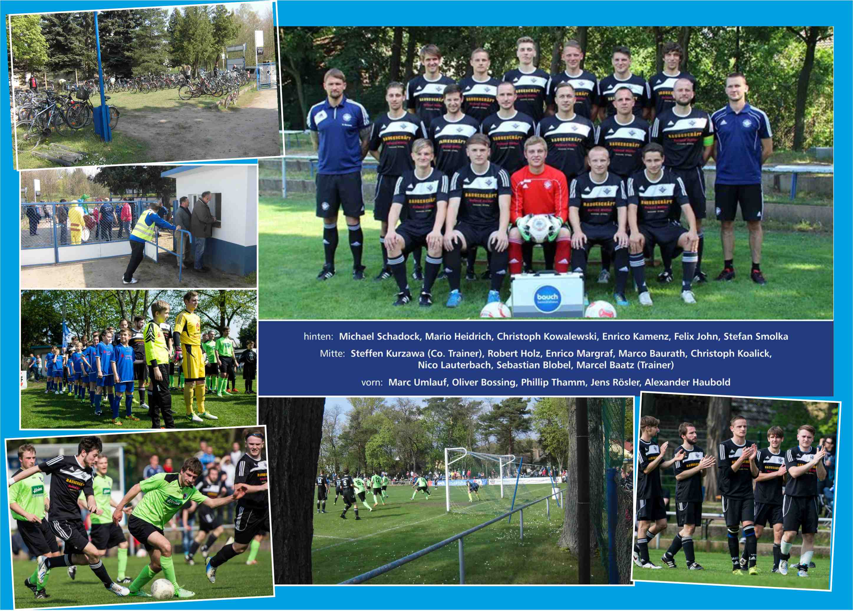 Team der 1. Männer 2013/14 - Heimspielimpressionen