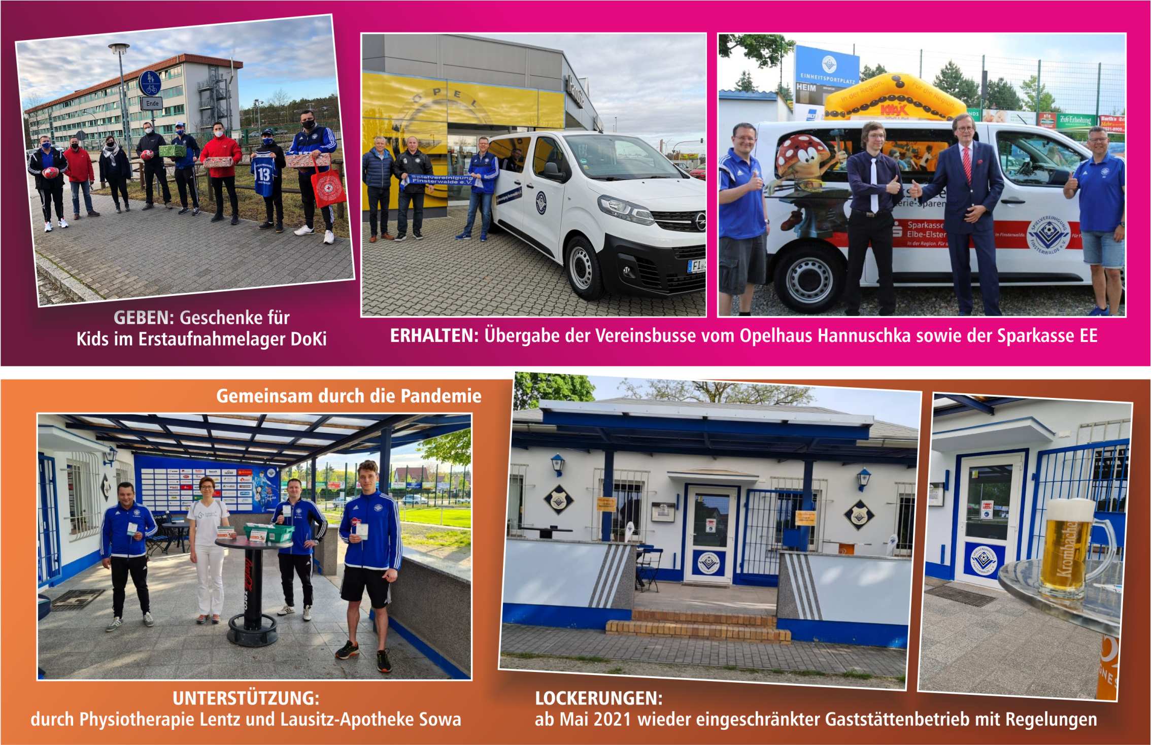 das Vereinsleben geht weiter, trotz "Corona"