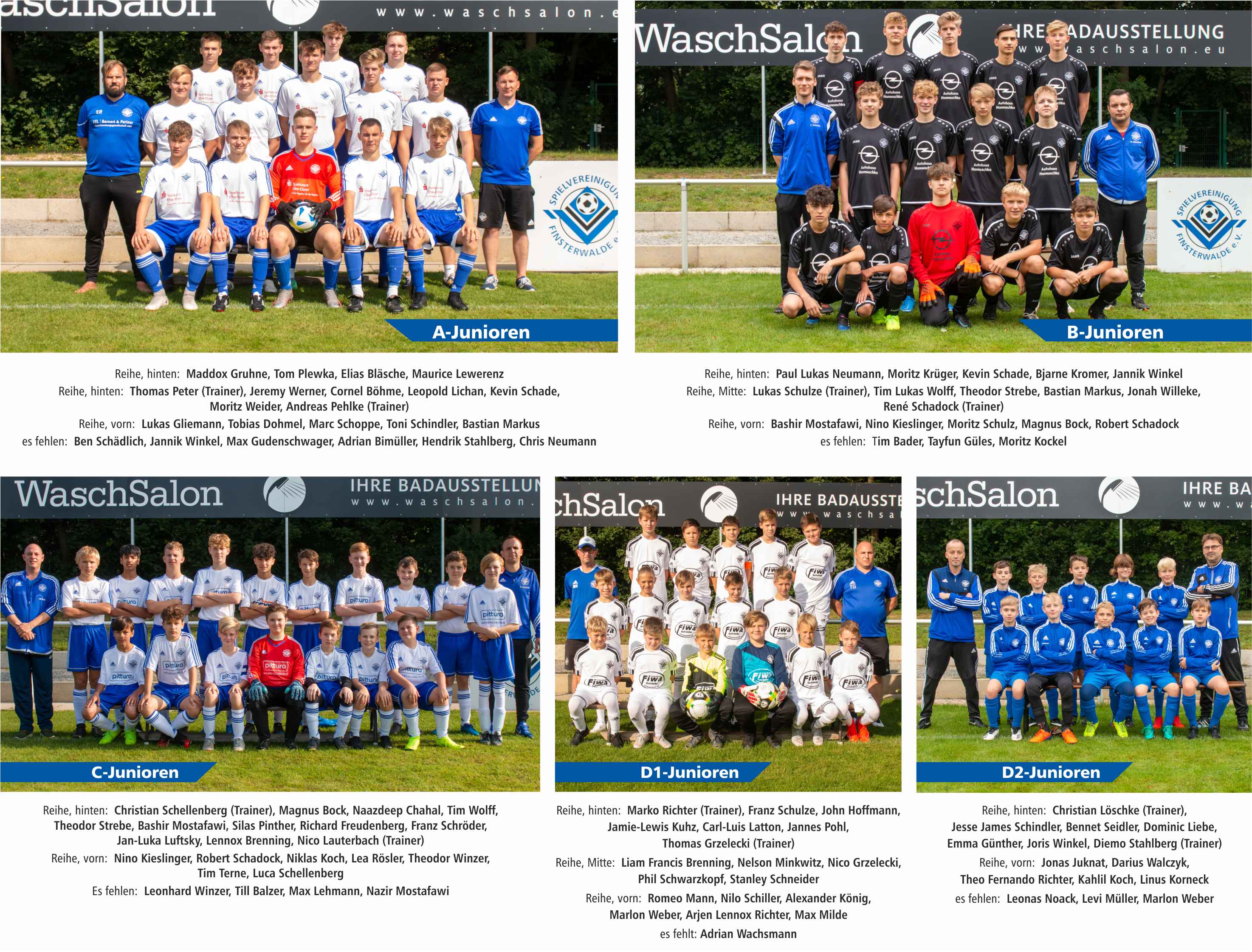 Die Nachwuchsarbeit wird groß geschrieben.