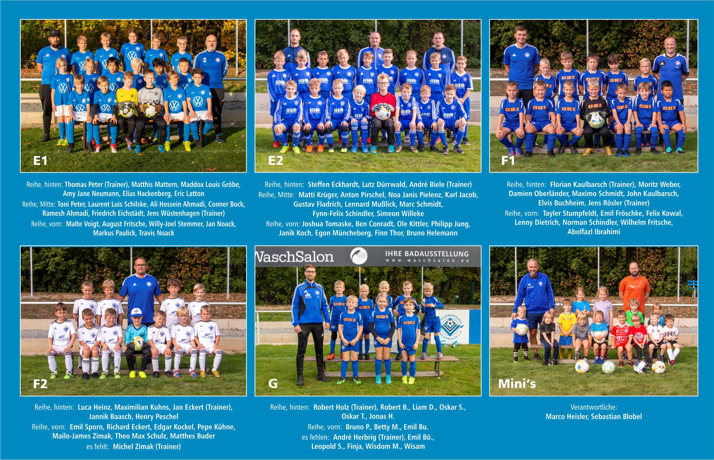 Die Kleinsten mischten auch kräftig mit.