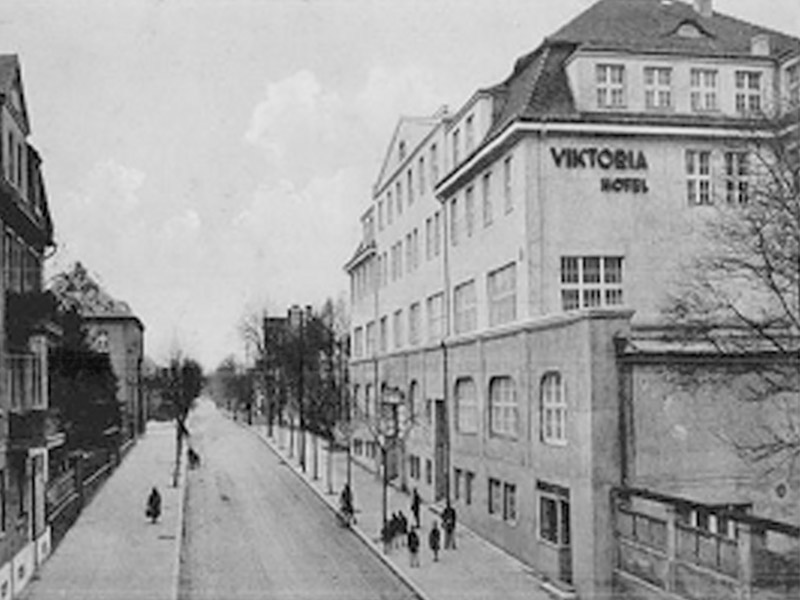 1930er - das Viktoria-Hotel: Versammlungsort der SpVgg