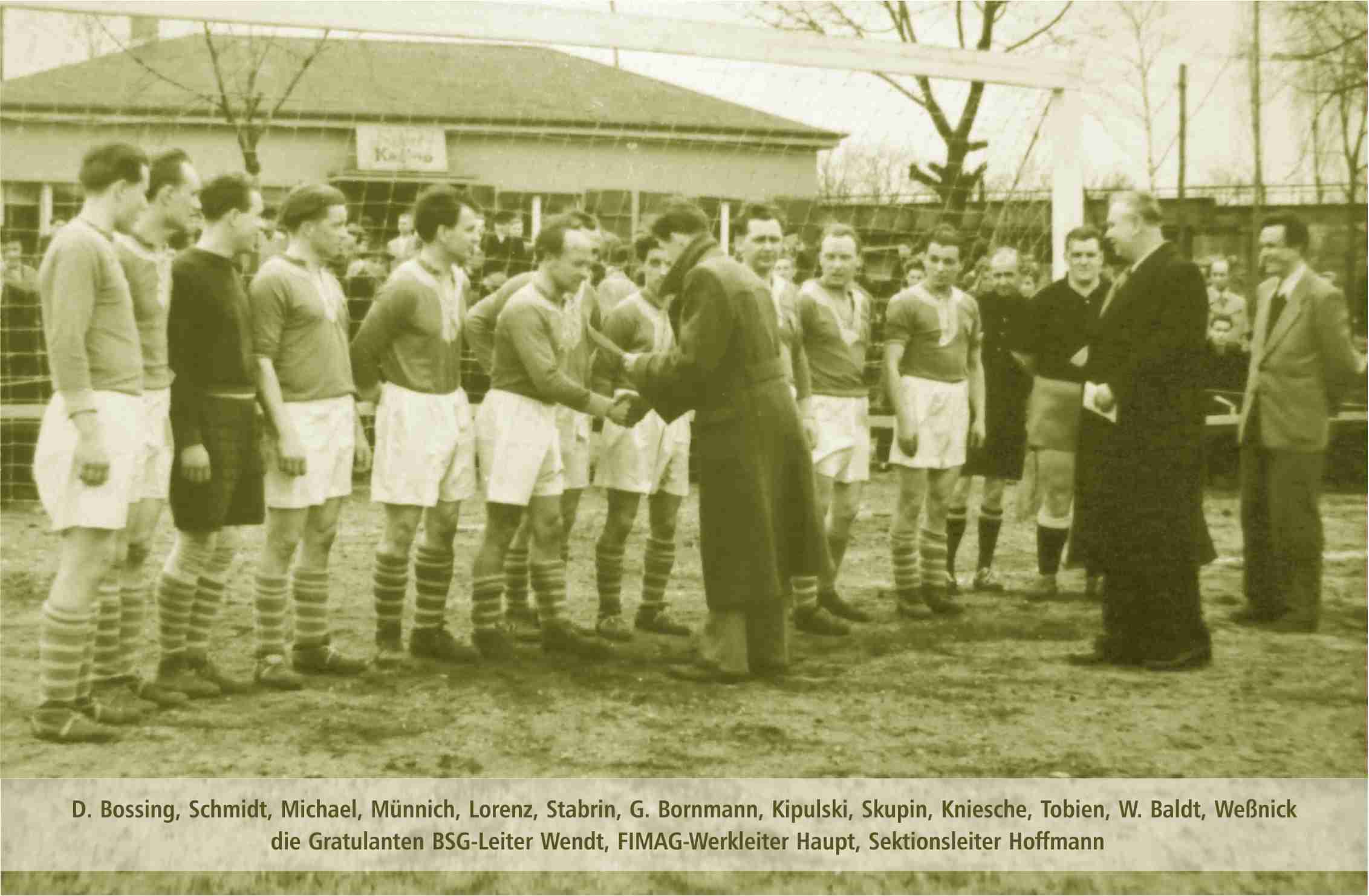 1954/55 Bezirksklassenmeister der Reserve